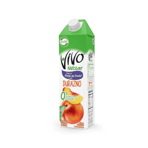 nectar vivo durazno 1lt