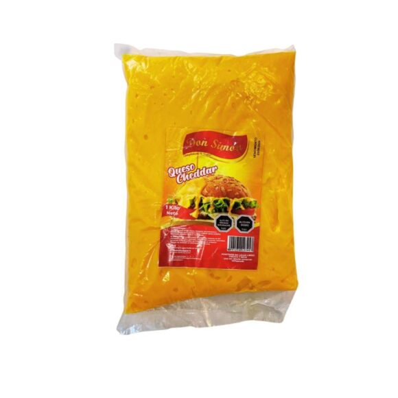 SALSA DE QUESO CHEDDAR DON SIMON 1KG