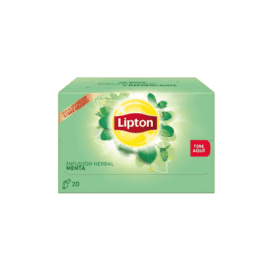 té Lipton mentándolas 20 unidades