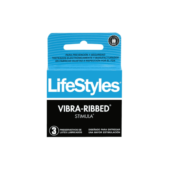 Preservativo vibra ribbed 3U