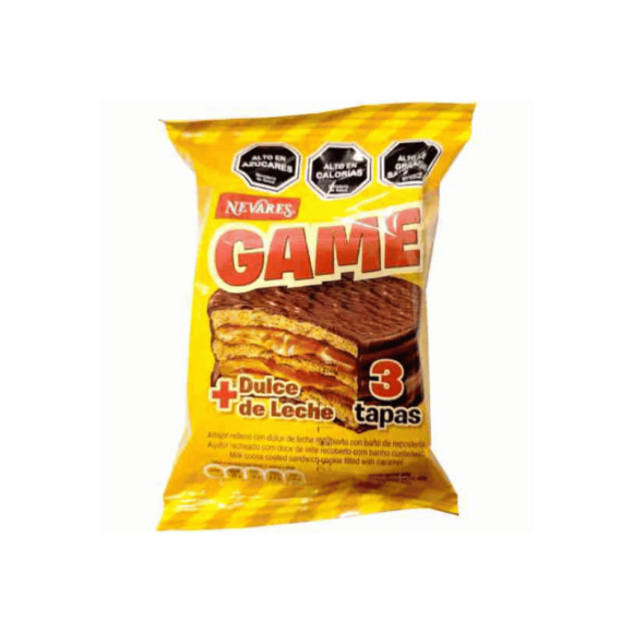 alfajor game 3 capas retro